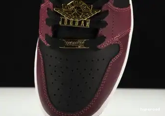 Hyperoad Dark Jordan 1 Beetroot Black Low 0630